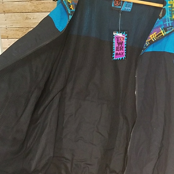 *hold** Tower Bay windbreaker jacket retro vintage - Picture 6 of 8